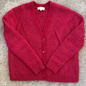 Sezane Eya Cardigan Wood Pink - Size S